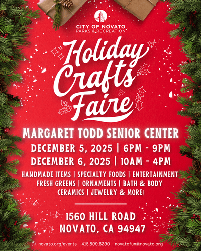 City of Novato's Holiday Crafts Faire 1