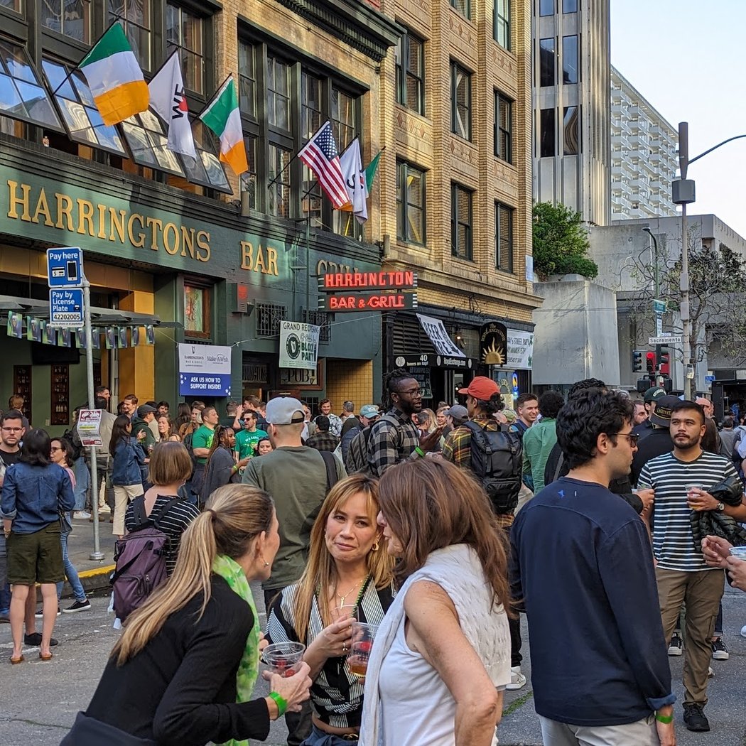 St. Patrick’s Day block party 1