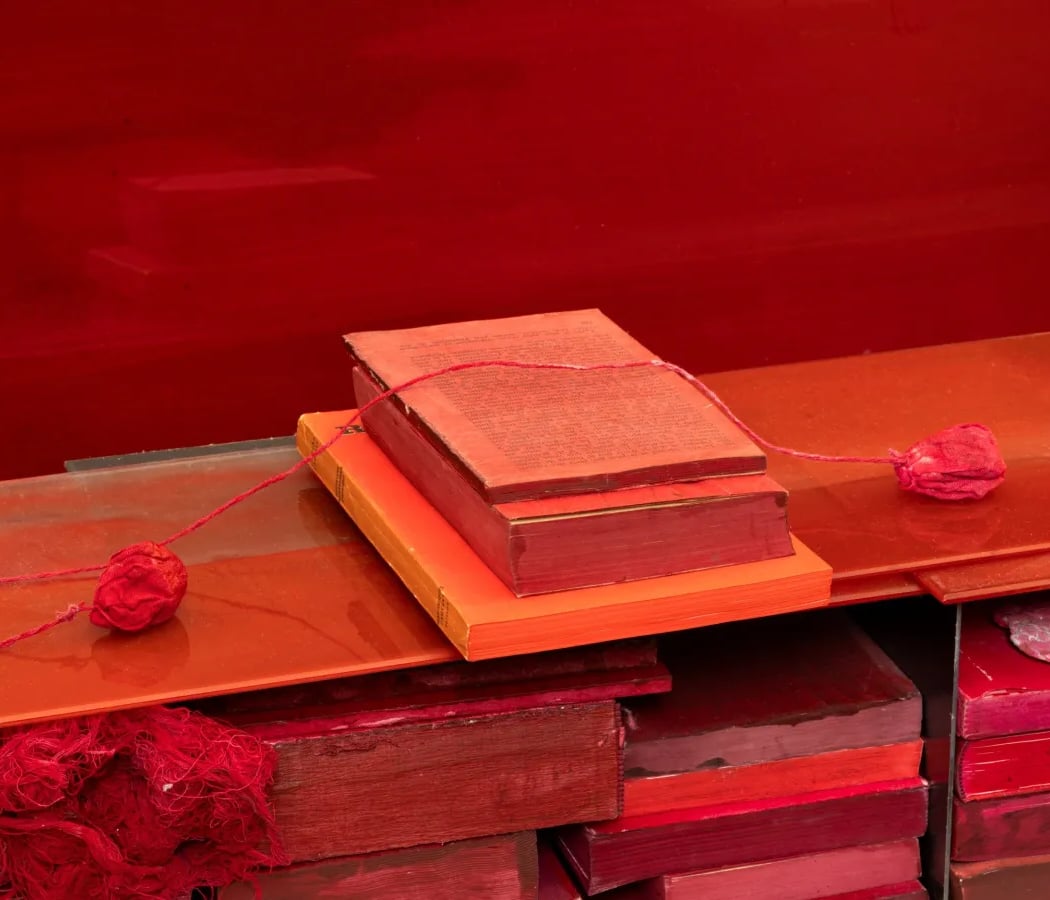 Laura Lamiel's installations 1