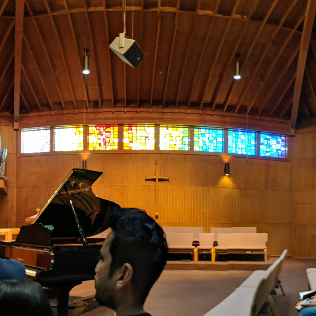 President David Preaching at Danville Congregational Church 3