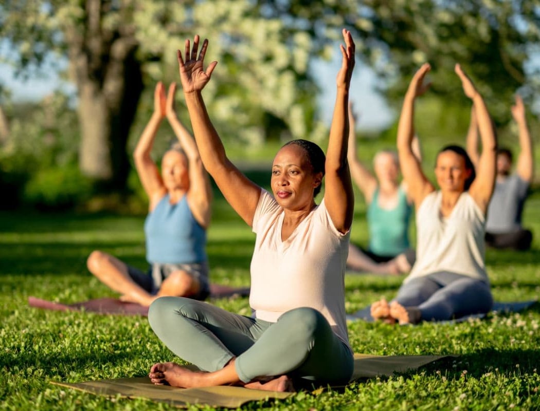 Summer Outdoor Yoga at Blandford 1