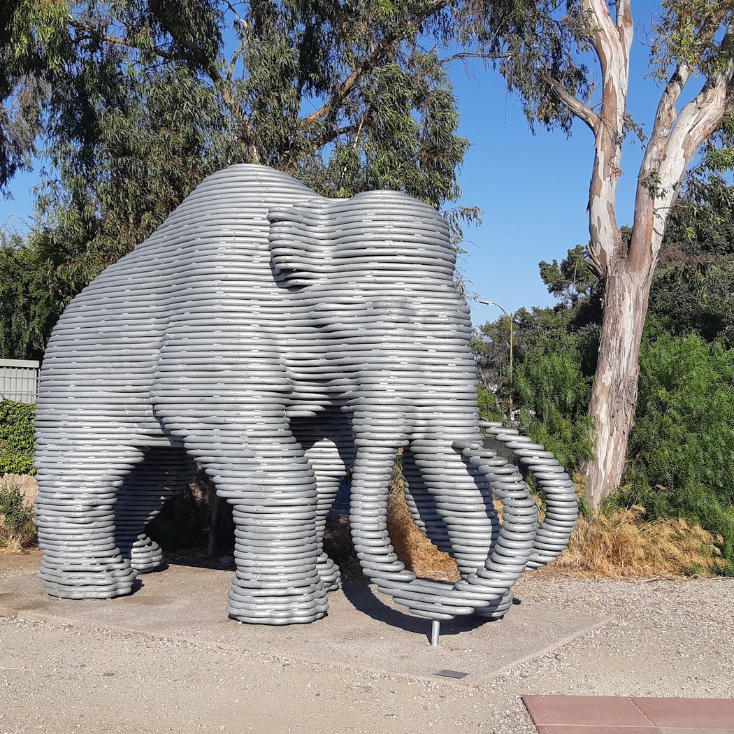 Lupe the Mammoth at Guadalupe River Trail 1