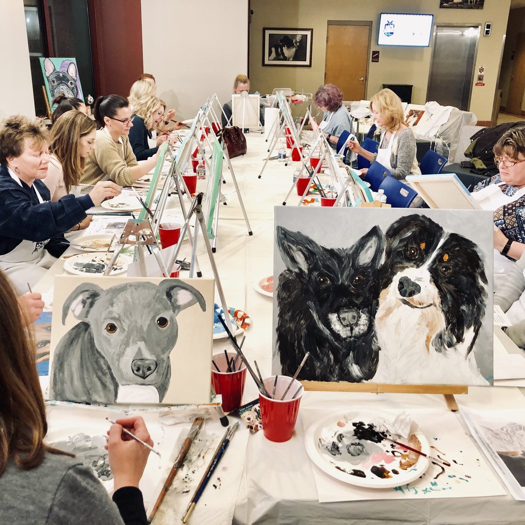 Pet Portrait Painting Class