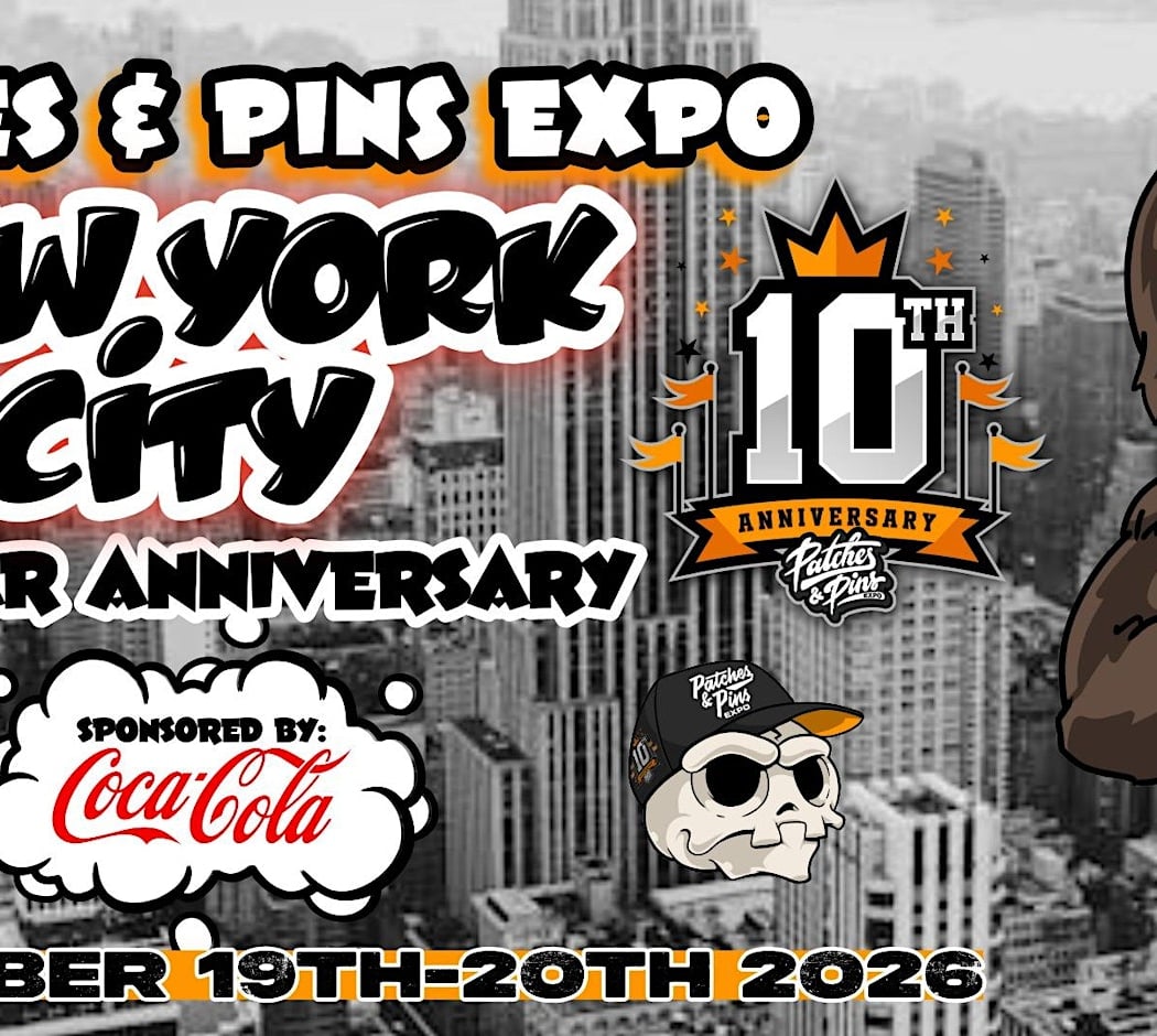 Patches & Pins Expo 10 Year Anniversary