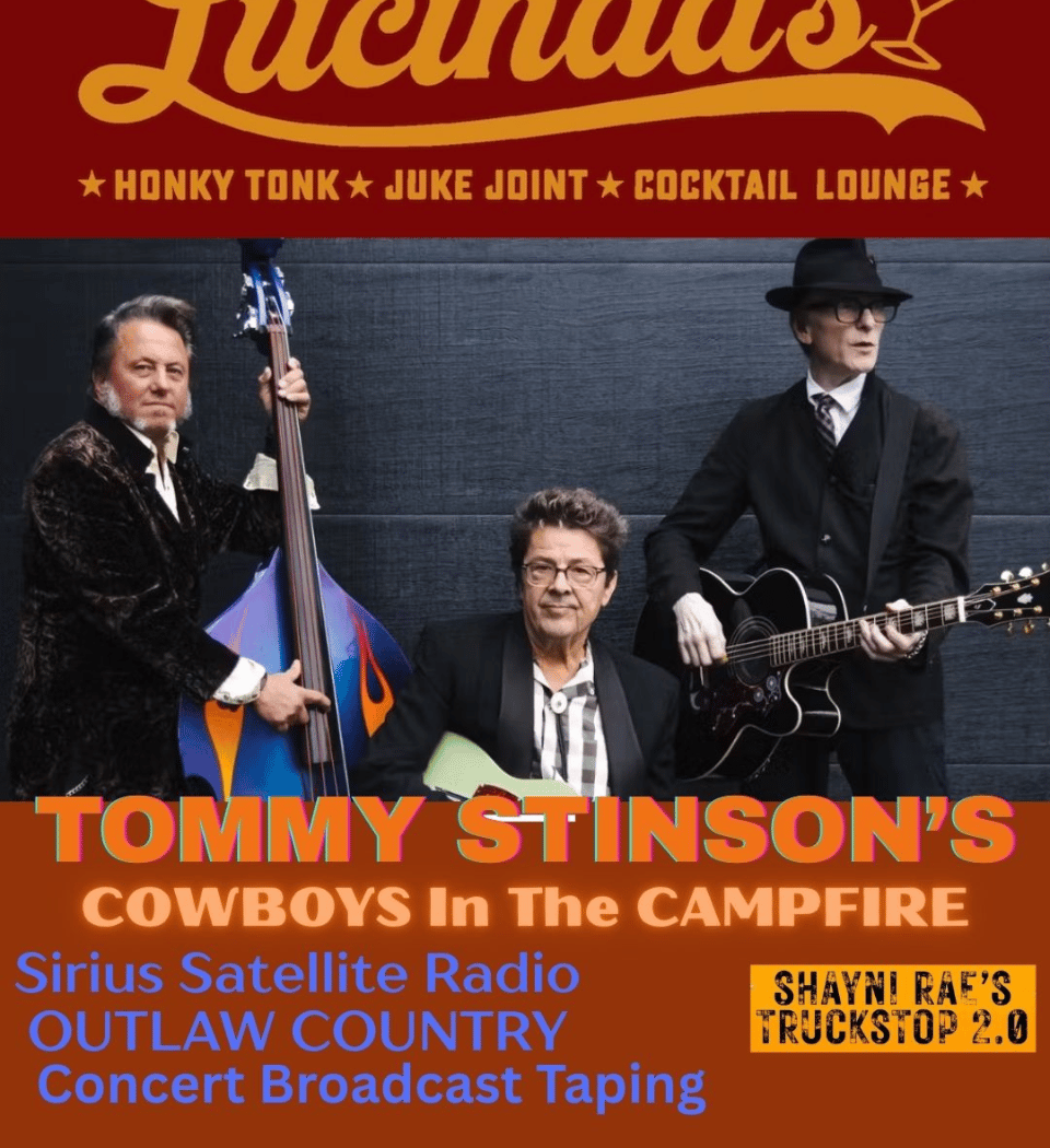 Tommy Stinson's Cowboys in the Campfire Broadcasting Live on Sirius XM's Outlaw Country 1