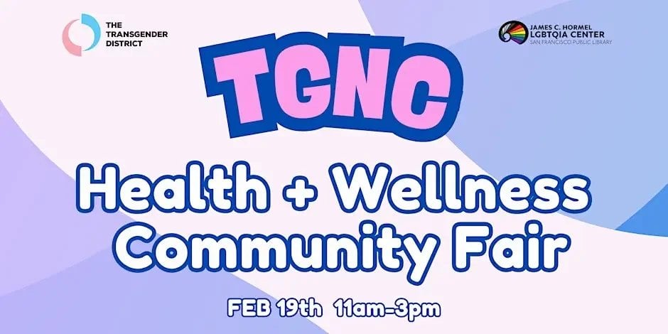 2026 Transgender and Gender Non-Conforming Health and Wellness Community Fair 1