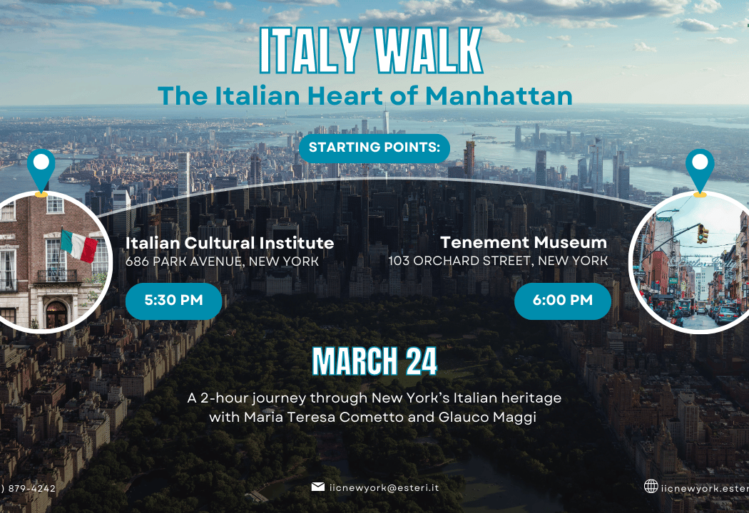 ITALY WALK: The Italian Heart of Manhattan 1