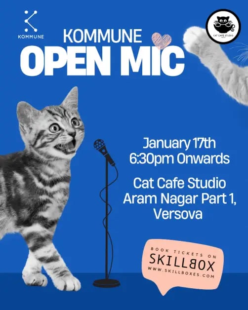 Kommune Mumbai Open Mic 1