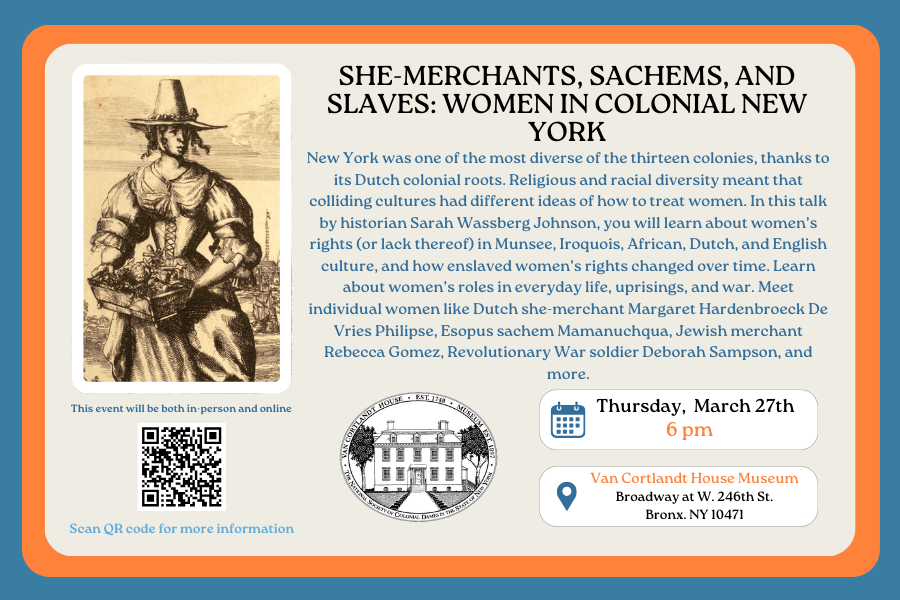 Women’s Rights and Roles in Colonial New York 1