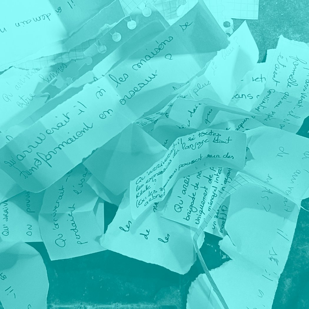 Ateliers d’écriture «Débrider l’imaginaire» 1