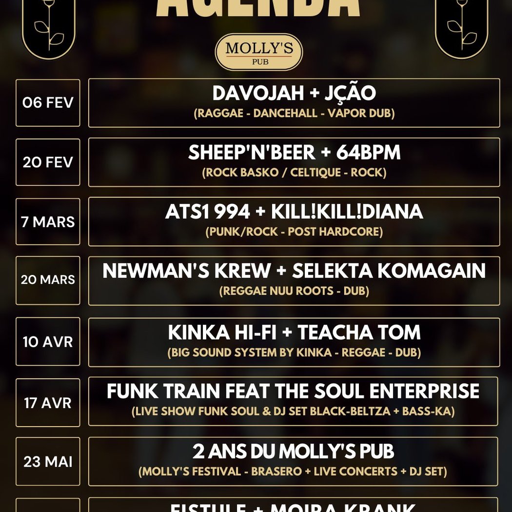 Programme complet des événements 1