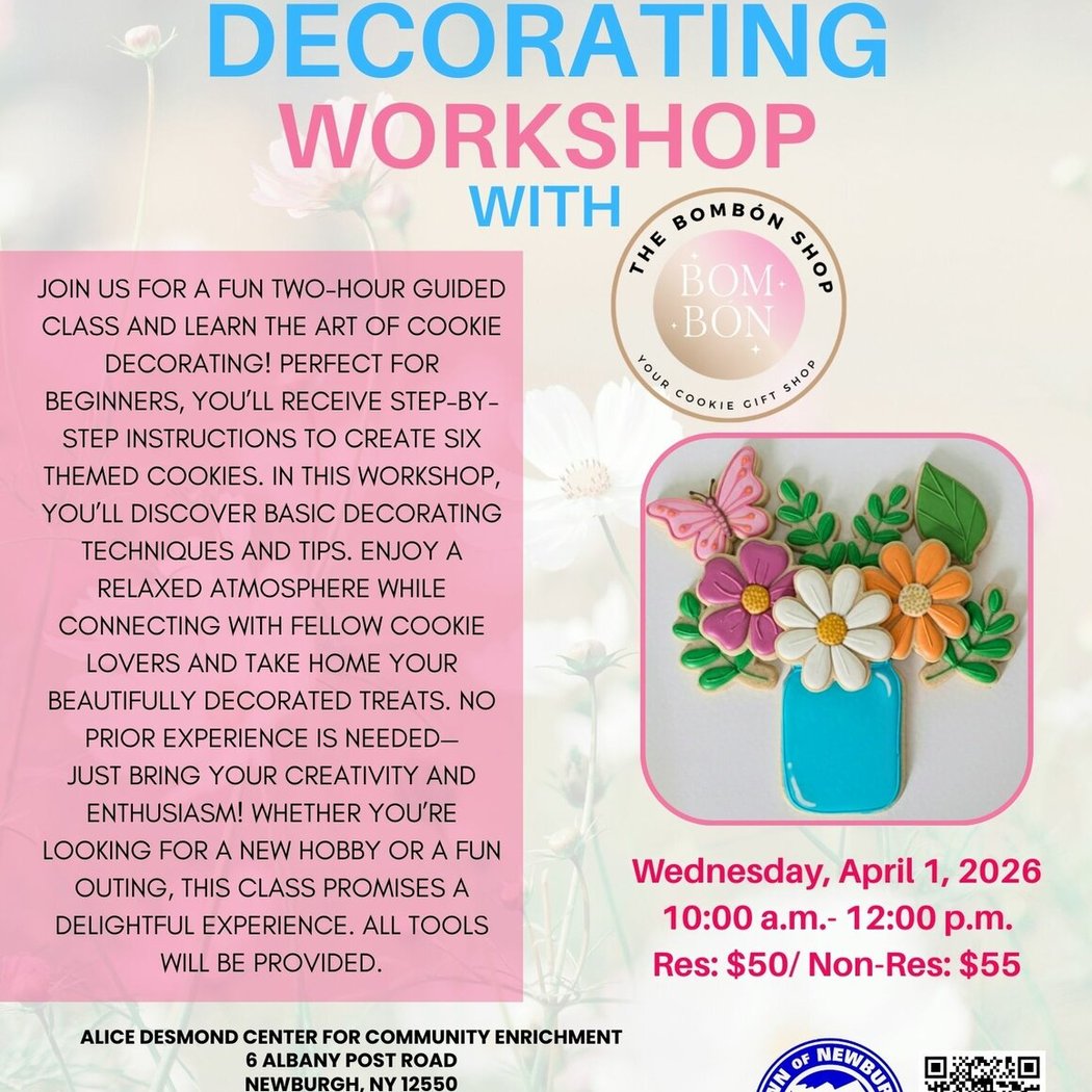 Spring Cookie Decorating Workshop 1