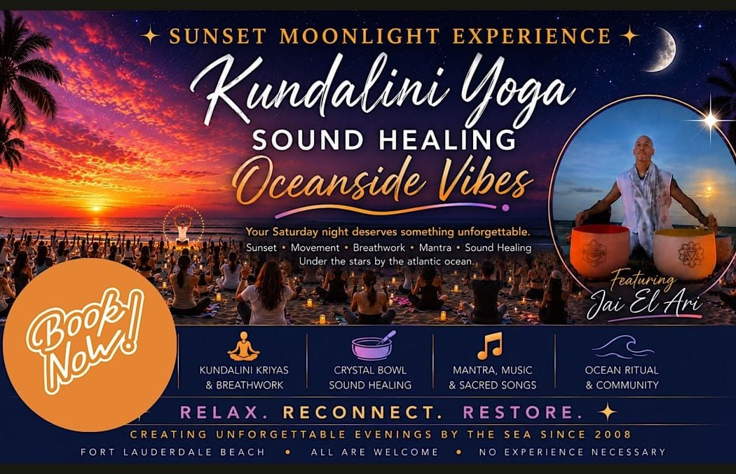 Sunset Moonlight Experience: Kundalini Yoga & Sound Bath