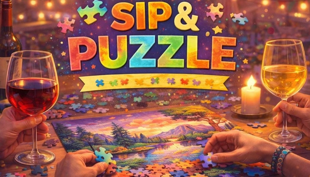 Sip and Puzzle 1