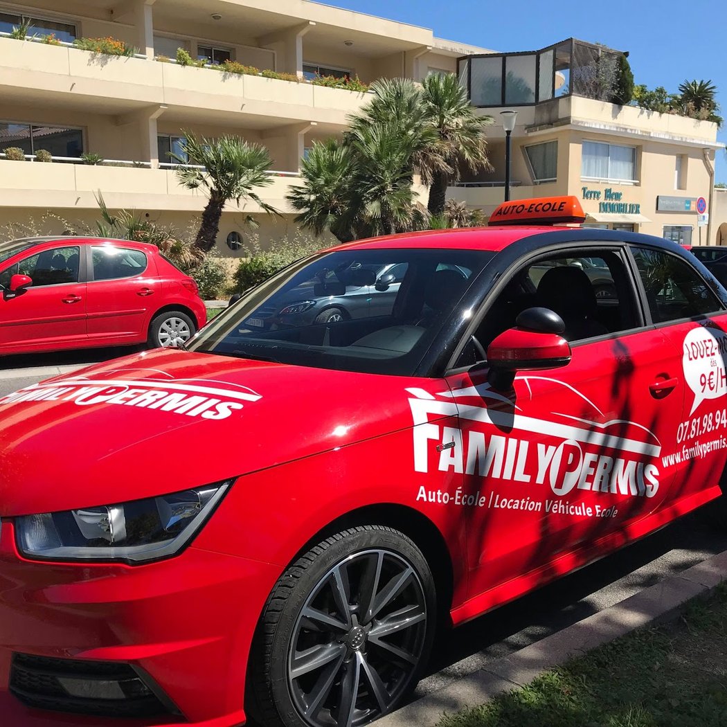 Family Permis - Azur - Auto-Moto-Ecole / Hire Vehicle School 1