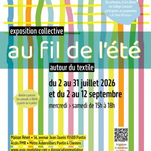 Visites et rencontres autour de l'exposition "Au fil de l'été" 1