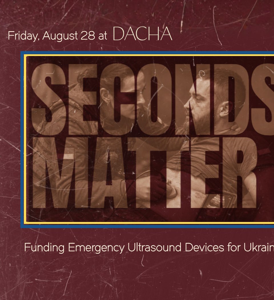 SECONDS MATTER: Special Fundraiser for Ukraine