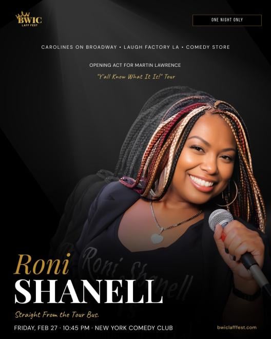 STRAIGHT FROM THE TOUR BUS: Roni Shanell — One Night Only 1