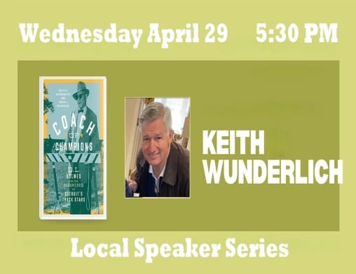 Keith Wunderlich Book Talk: Coach of Champions 1