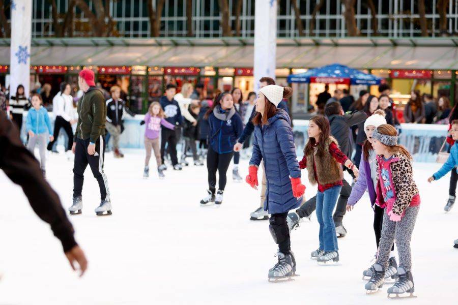 Ice Skating at Bank of America Winter Village 1
