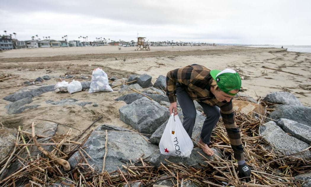 Huntington State Beach Cleanup x Coastkeeper 3