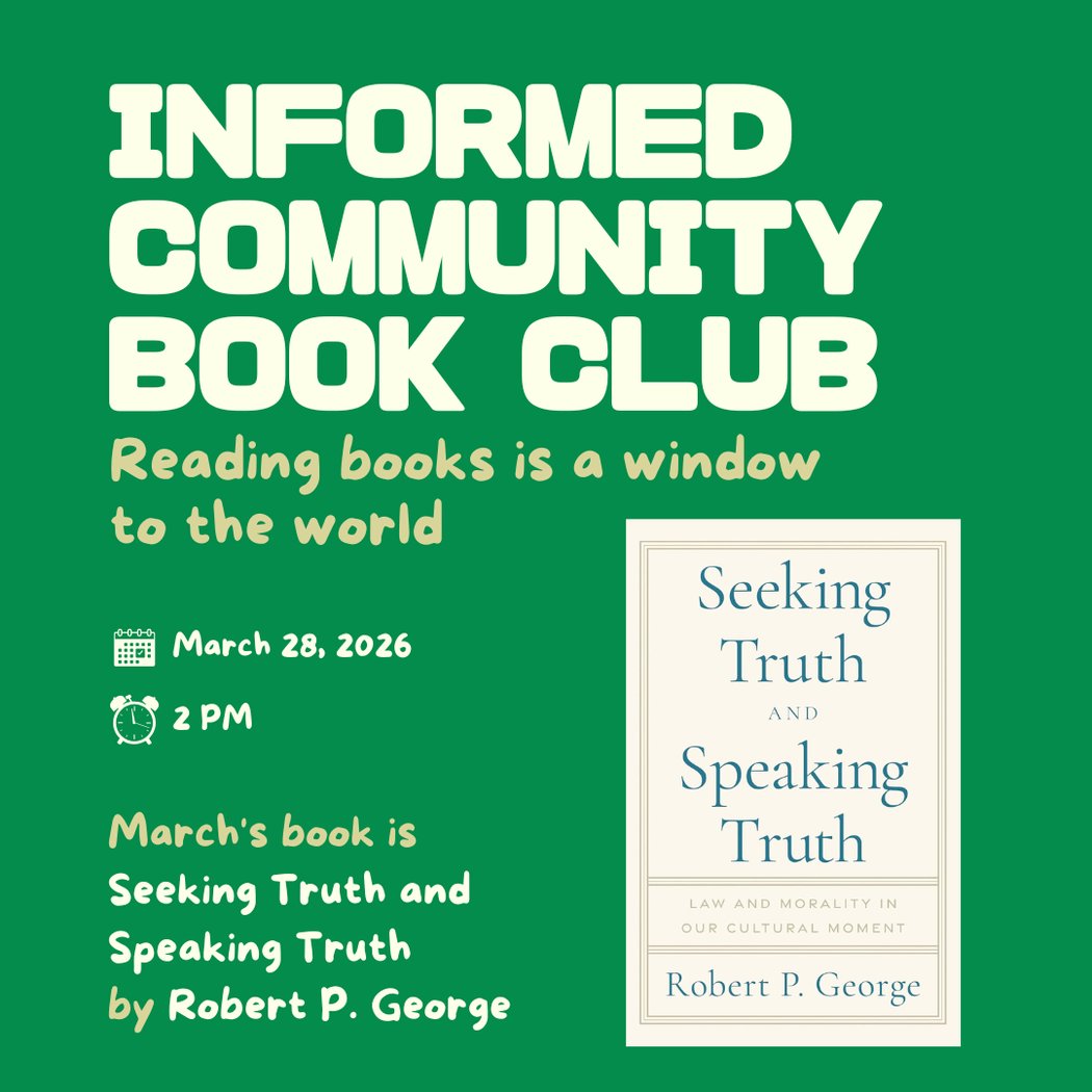 Informed Community Book Club 1