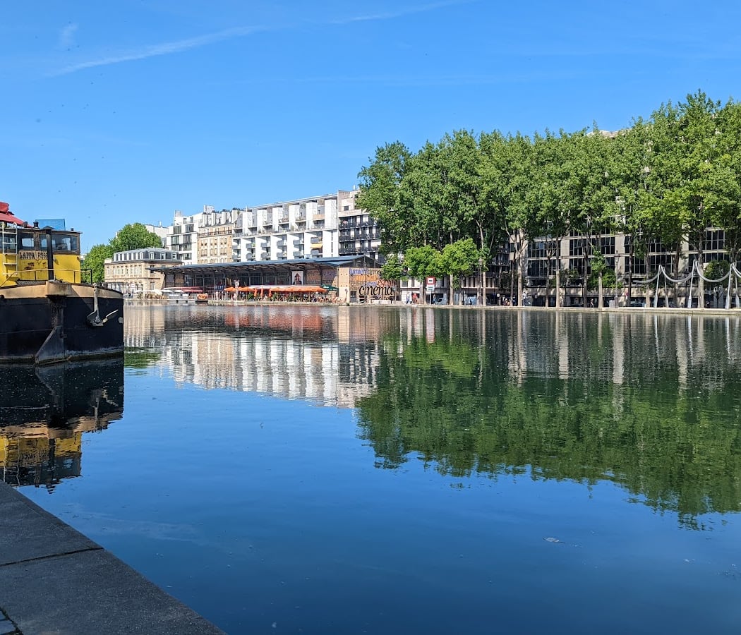 Baignade au canal de la Villette 3