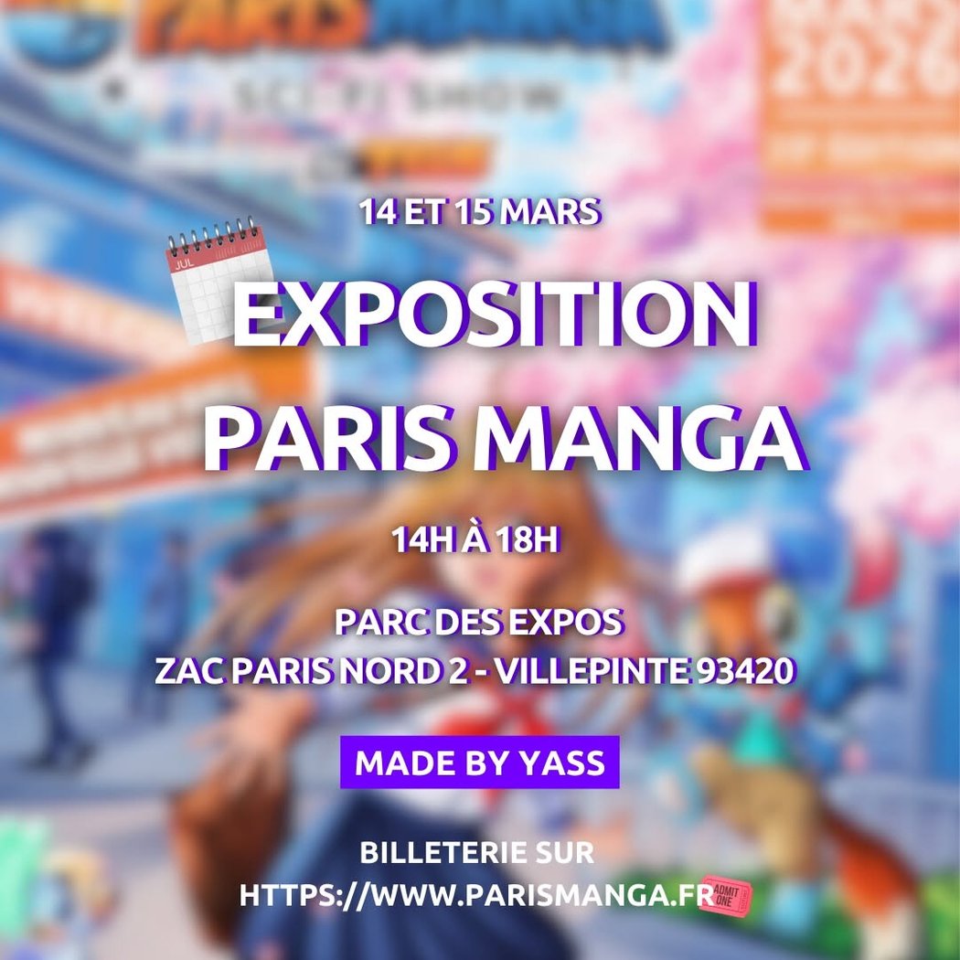 Exposition Paris Manga 1