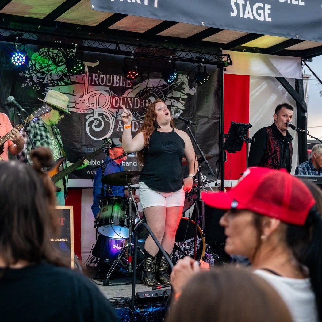 Trouble Bound Band at Mershops Market Days 1