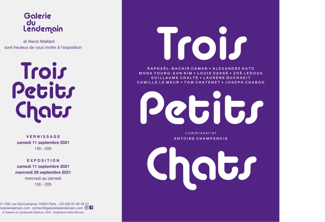 Trois Petits Chats 1