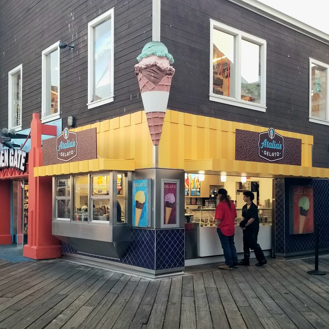Atalia's Gelato on Pier 39 3
