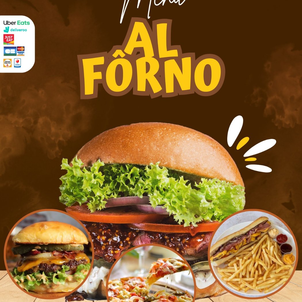 Al Fôrno - Pizza Burger Cheese naan 1