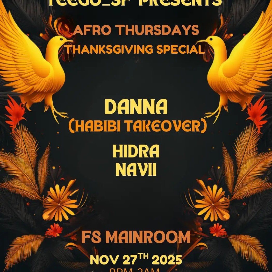 Afro House Thursdays: Thanksgiving Edition ft. Danna (Habibi Takeover) 1