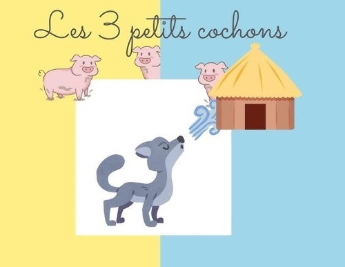 Atelier d’expression autour du conte avec Lili Caillou : Les 3 petits cochons 1