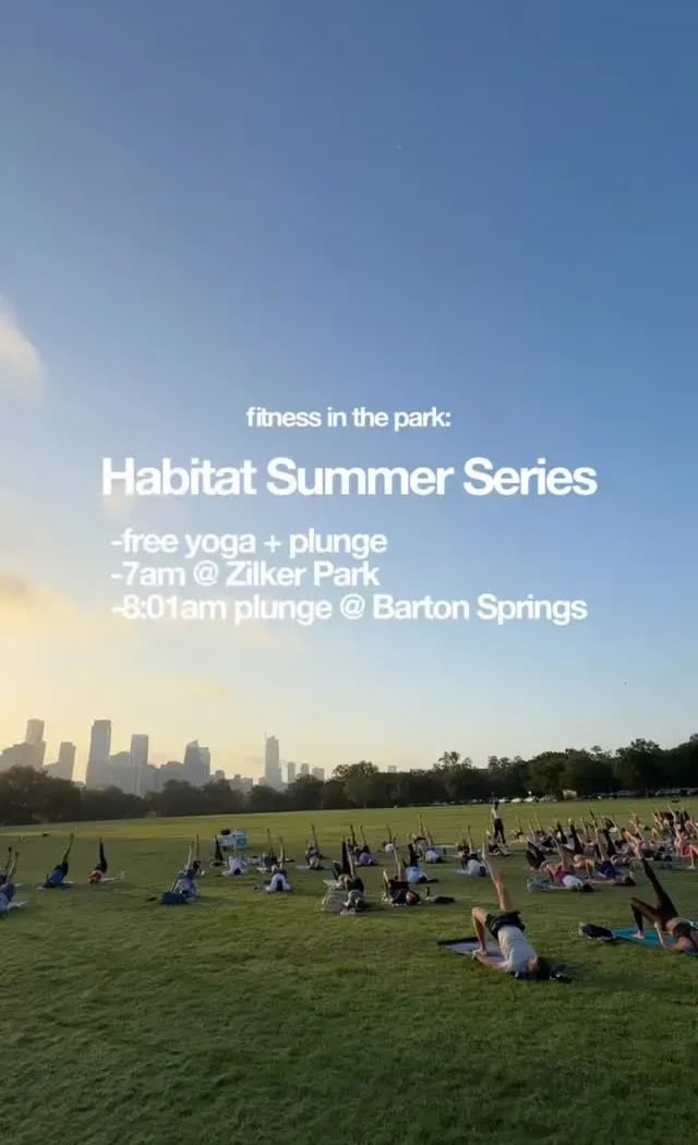 Fitness in the Park: Summer Yoga Series with Habitat 5