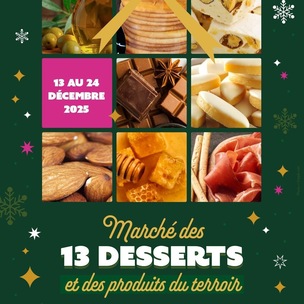 Le Marché des 13 Desserts et Produits du Terroir 1