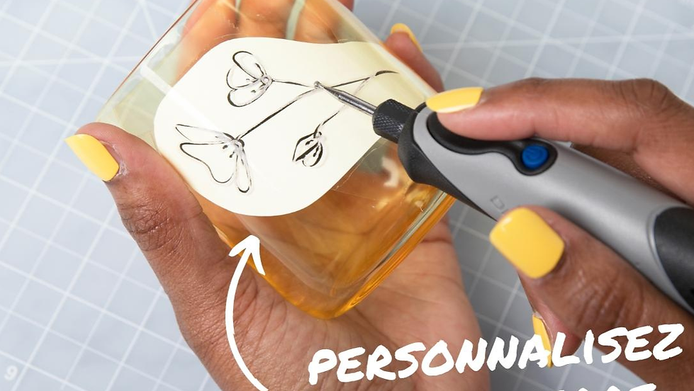 Atelier DIY | Gravure sur verre 1