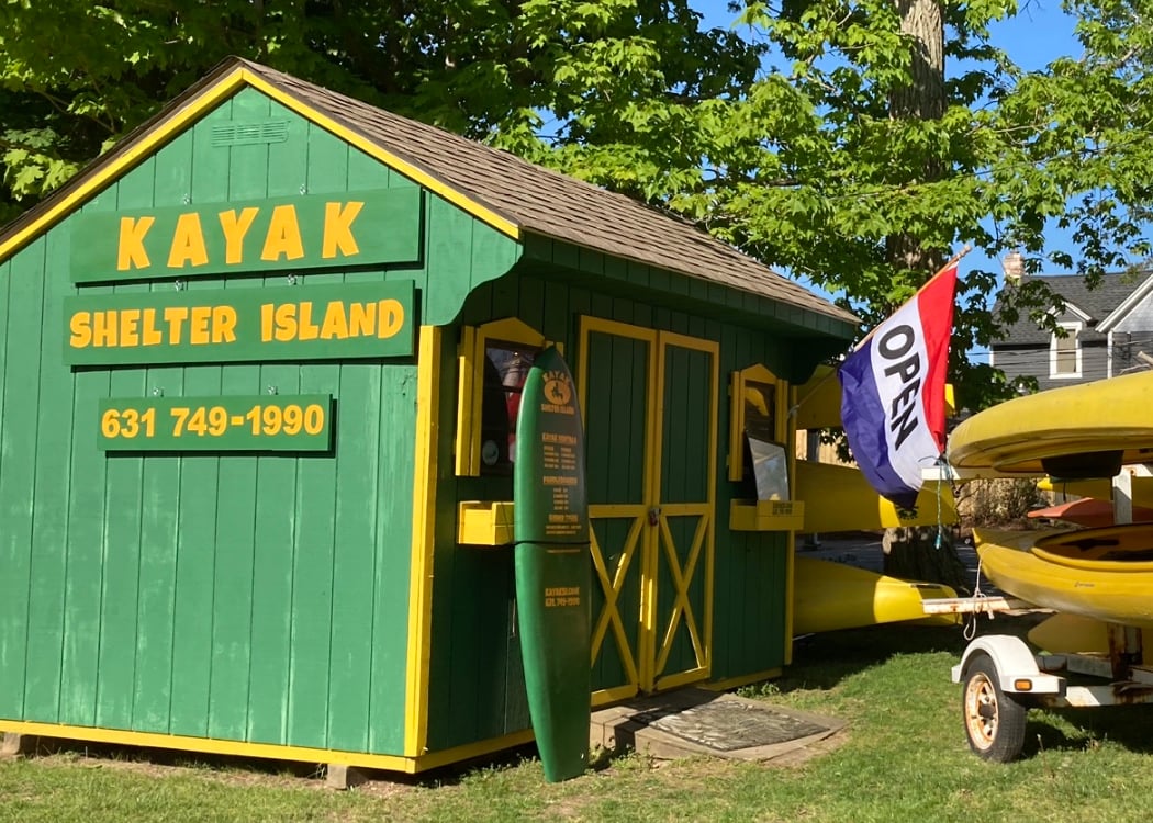 Kayak Shelter Island 3