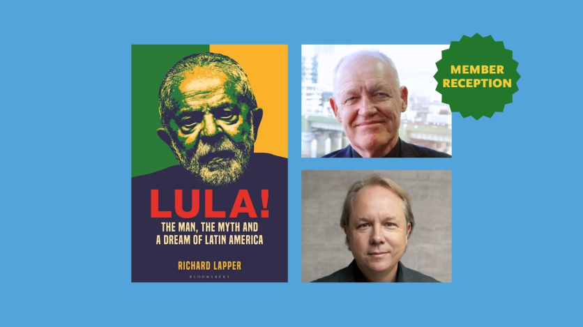 Richard Lapper in NYC: Lula and Brazil's 2026 Elections 1