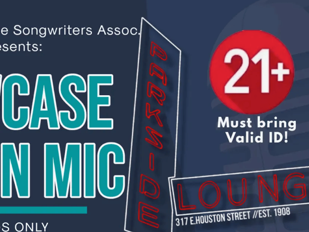 Nashville Songwriter's Open Mic 1