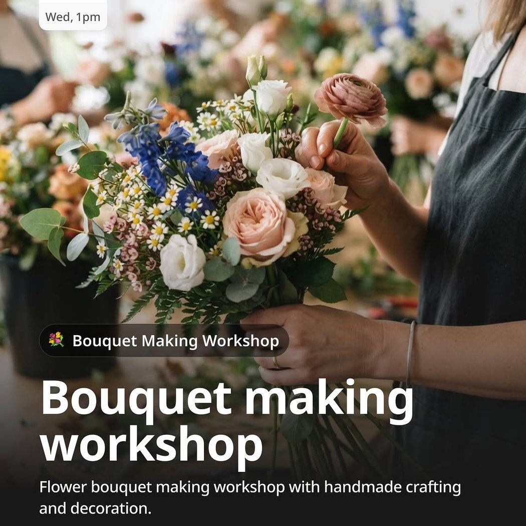 Bouquet Making Workshop 1