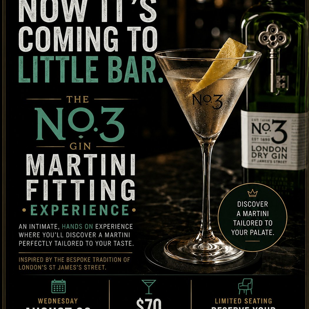 The No.3 Gin Martini Fitting Experience 1