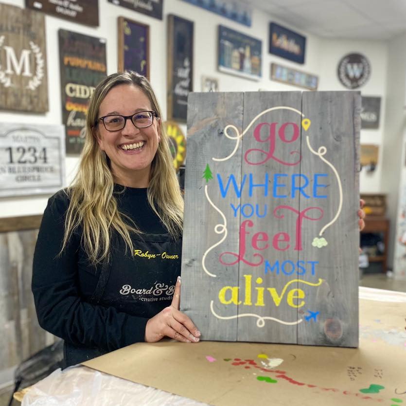 Board & Brush Creative Studio - Katy 1