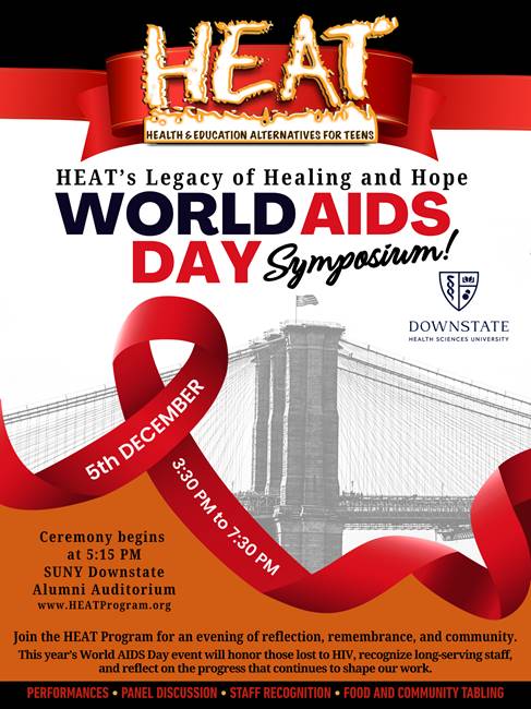 HEAT's Legacy of Healing and Hope - World AIDS Day Symposium 1