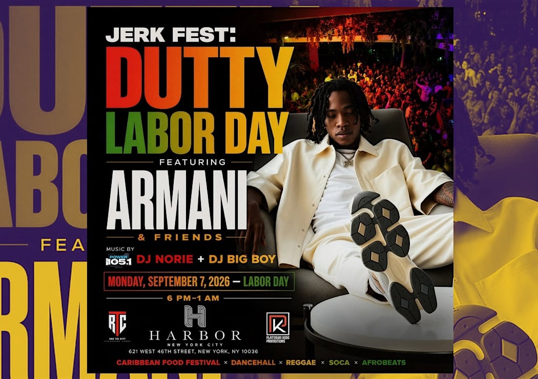 REGGAE SUPER STAR ARMANI Labor Day 1