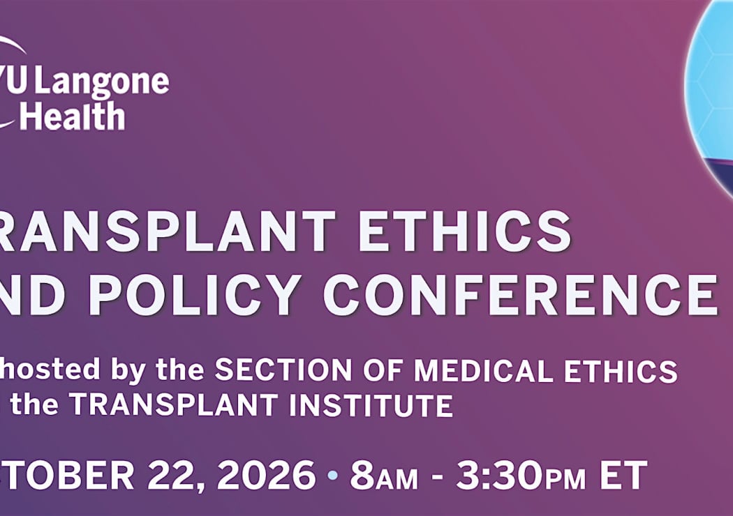 Transplant Ethics and Policy Conference