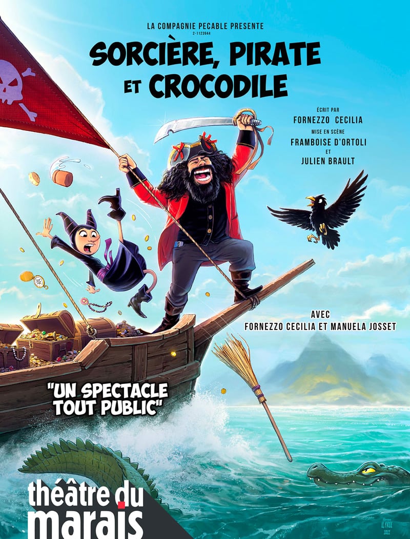 Sorcière, pirate et crocodile 1