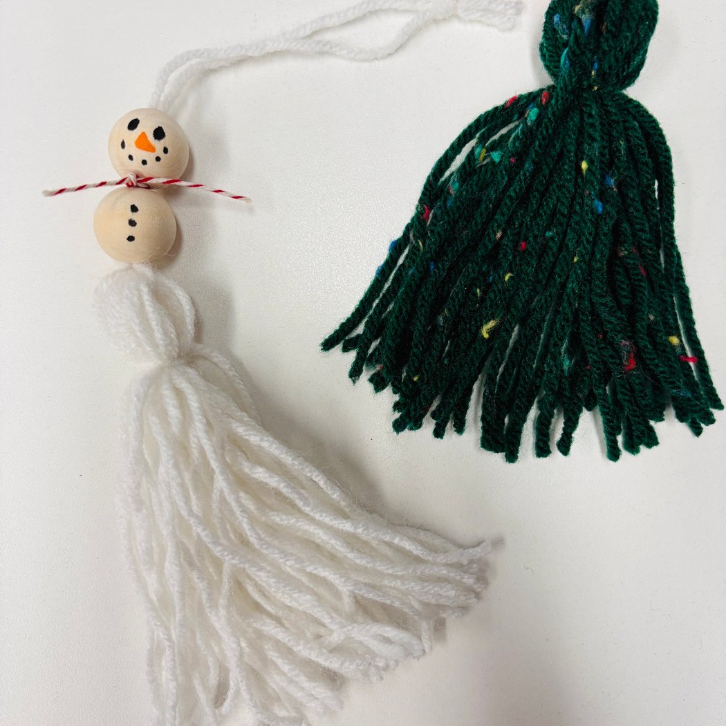 Holiday Beaded Tassel 1