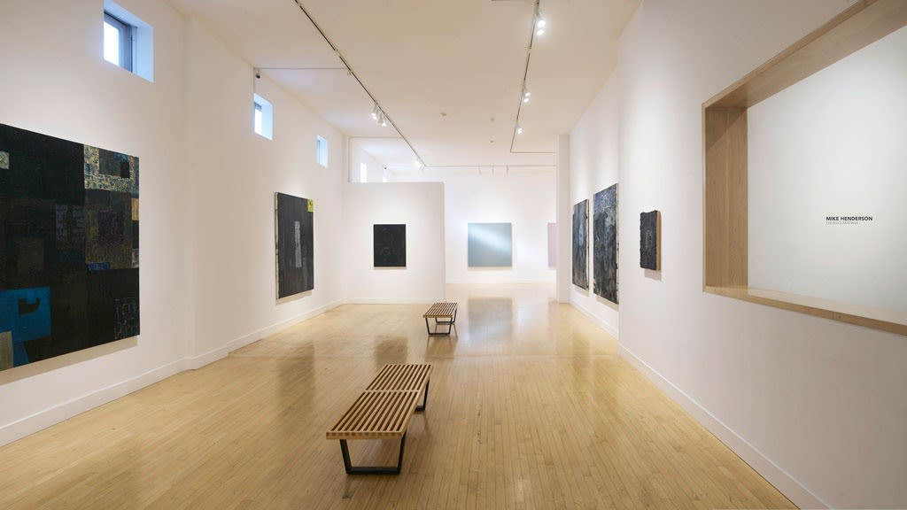 Mike Henderson: The Black Paintings 1