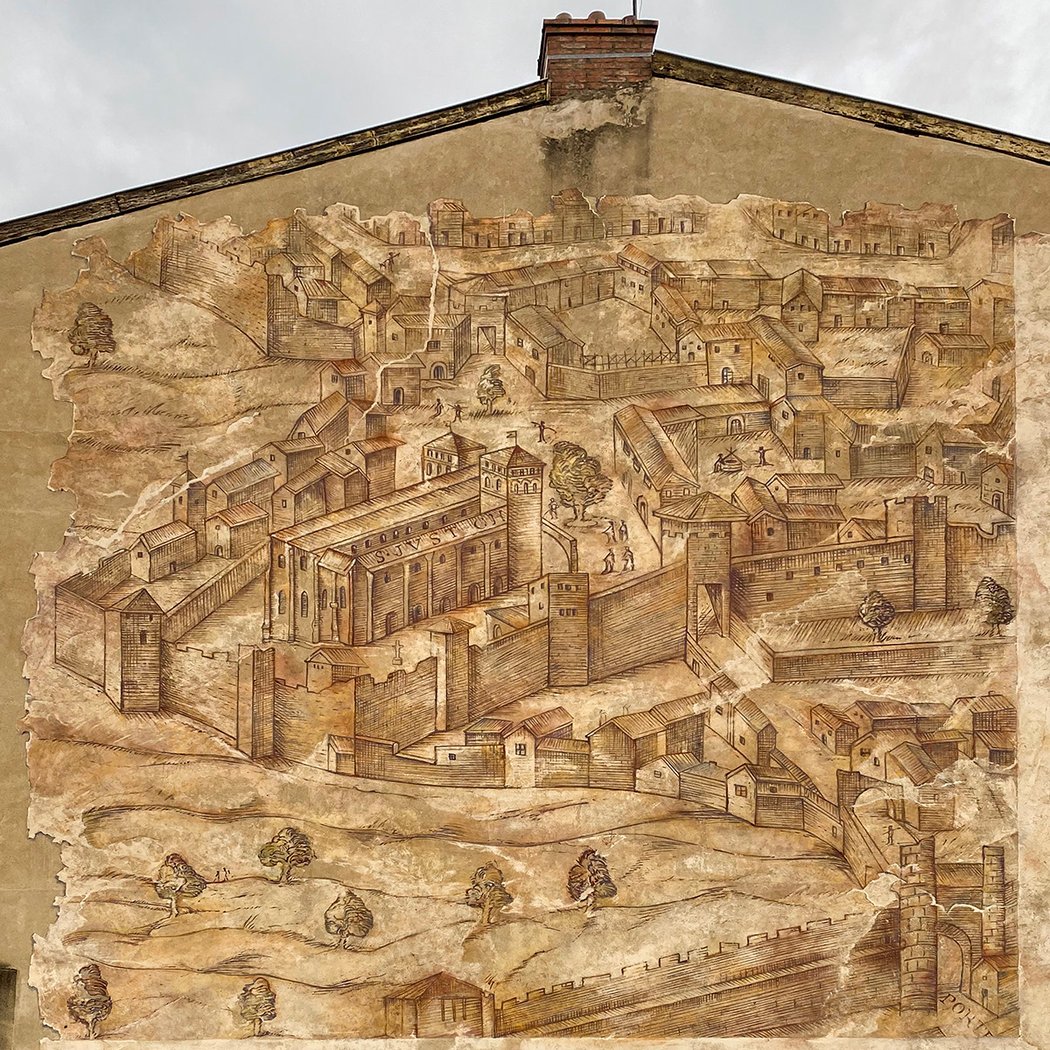 Fresque d'Église Saint Just 1